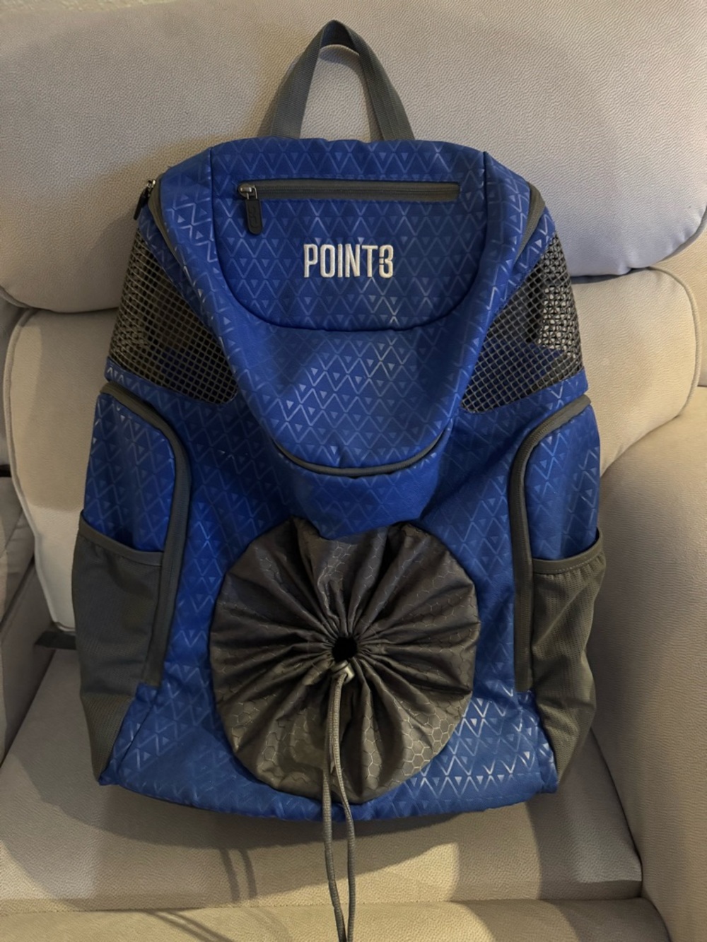 Point3 Basketball Roadtrip 2.0 Basketball Backpack  Color Royal Blue